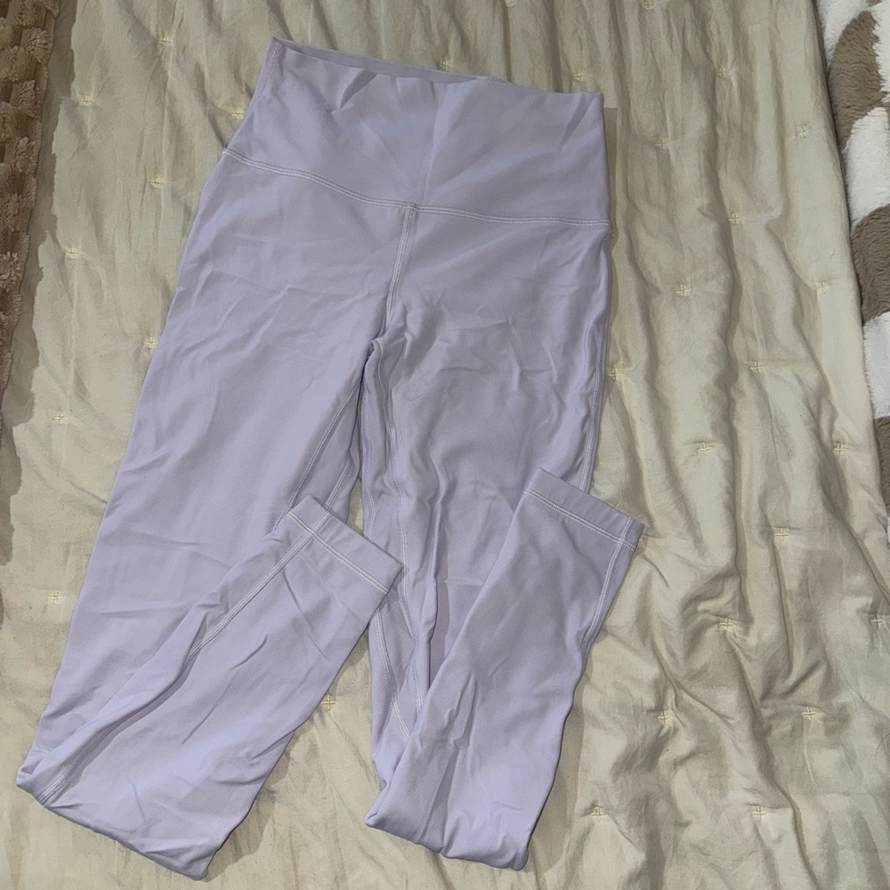Lavender Lululemon High-Waisted Leggings